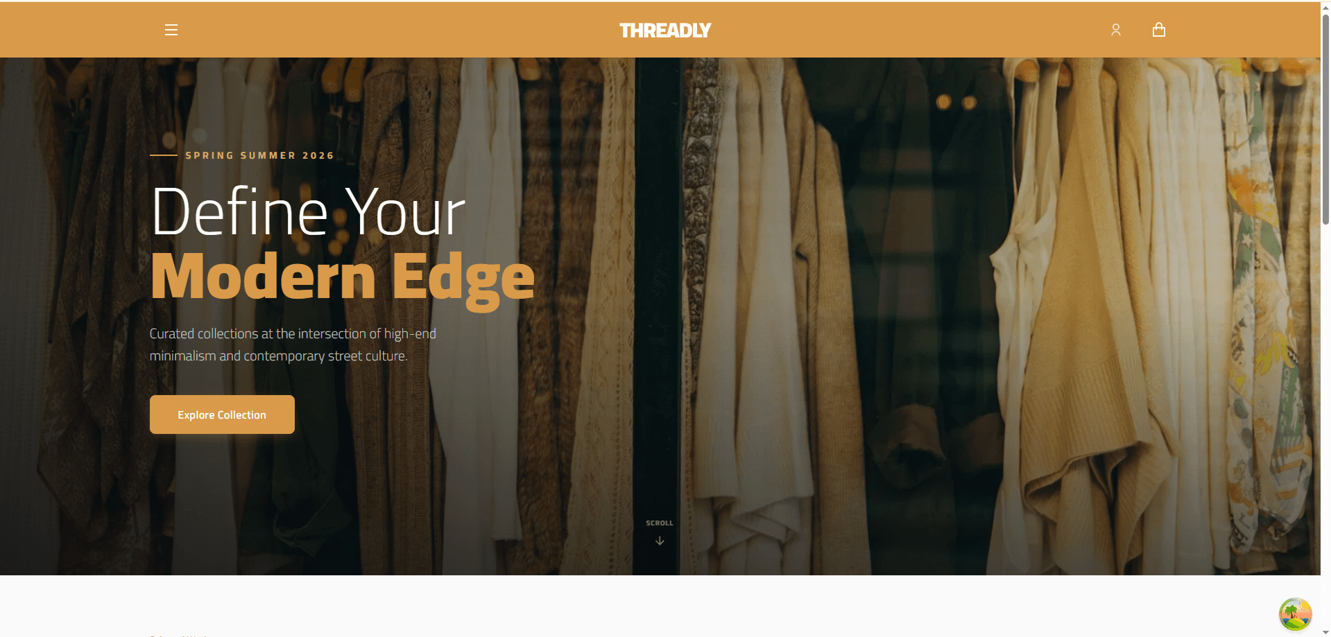 Screenshot of Threadly